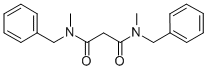 N,N''-DIBENZYL-N,N''-DIMETHYL-MALONAMIDE Structure