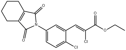 吲哚酮草酯 结构式