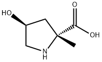 (2R,4S)-4-羟基-2-甲基吡咯烷-2-羧酸, 142896-75-1, 结构式