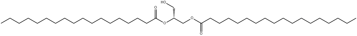 1,2-DISTEAROYL-SN-GLYCEROL Structure