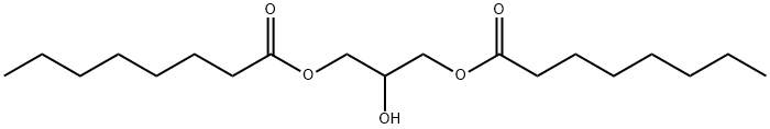 1,3-二辛酰甘油,1429-66-9,结构式