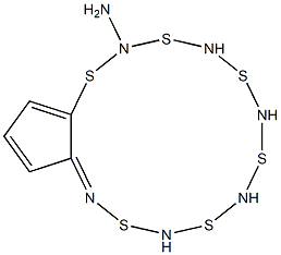 5,6,7,8-テトラヒドロ-4H-シクロヘプタチアゾール-2-イルアミン 化学構造式