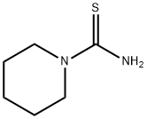 1-PIPERIDINETHIOCARBOXAMIDE Structure