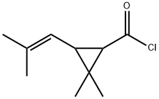 菊酸クロリド 化学構造式