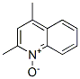 2,4-ジメチルキノリン1-オキシド 化学構造式