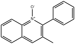 3-Methyl-2-phenylquinoline 1-oxide 结构式