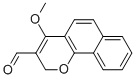 4-METHOXY-2H-BENZO[H]CHROMENE-3-CARBALDEHYDE Structure