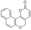 5H-1,6-DIOXA-BENZO[C]PHENANTHREN-2-ONE Struktur