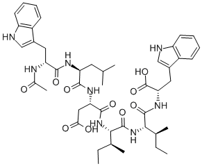 AC-D-TRP-LEU-ASP-ILE-ILE-TRP, 143037-33-6, 结构式