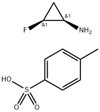(1R,2S)-FLUOROCYCLOPROPYLAMINE TOSYLATE 化学構造式