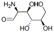 2-アミノ-2-デオキシ-D-タロース 化学構造式