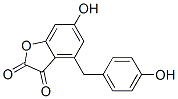 6-Hydroxy-4-(p-hydroxybenzyl)benzofuran-2,3-dione|