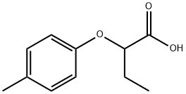 2-(4-甲基苯氧基)丁酸,143094-64-8,结构式