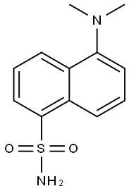 ダンシルアミド 化学構造式