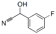 Benzeneacetonitrile, 3-fluoro-alpha-hydroxy- (9CI) Structure