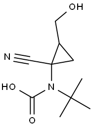 143122-80-9 Carbamic acid, [1-cyano-2-(hydroxymethyl)cyclopropyl]-, 1,1-dimethylethyl
