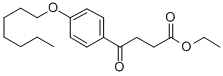 ETHYL 4-(4-HEPTYLOXYPHENYL)-4-OXOBUTYRATE Structure