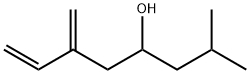 2-methyl-6-methyleneoct-7-en-4-ol  Structure