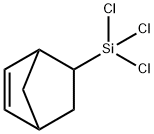 5-(ビシクロヘプテニル)トリクロロシラン 化学構造式