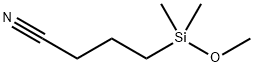 3-シアノプロピルジメチルメトキシシラン 化学構造式