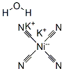 POTASSIUM TETRACYANONICKELATE(II) HYDRATE Structure