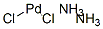 Dichlorodiamminepalladium Structure