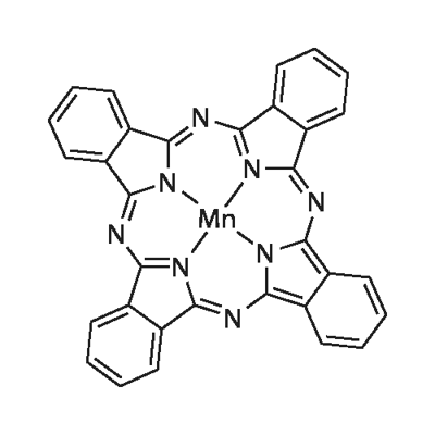 MANGANESE PHTHALOCYANINE Structure