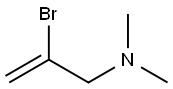 2-Bromo-N,N-dimethyl-2-propen-1-amine Structure