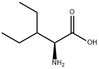 2-氨基-3-乙基戊酸, 14328-54-2, 结构式