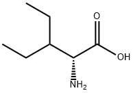 D-2-Amino-3-ethylpentanoic acid Structure