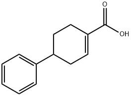4-PHENYLCYCLOHEX-1-ENE-1-CARBOXYLIC ACID Structure