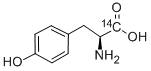 L-TYROSINE, [1-14C]- Struktur