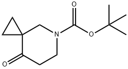 tert-butyl 8-oxo-5-azaspiro[2.5]octane-5-carboxylate Struktur