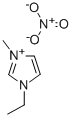 1-ETHYL-3-METHYLIMIDAZOLIUM NITRATE Structure