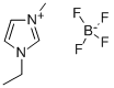 1-Ethyl-3-methylimidazolium tetrafluoroborate Structure