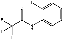 AcetaMide, 2,2,2-trifluoro-N-(2-iodophenyl)- Struktur