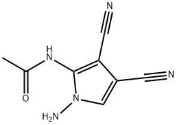 Acetamide,  N-(1-amino-3,4-dicyano-1H-pyrrol-2-yl)-|