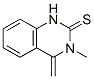 3-METHYL-4-METHYLENE-3,4-DIHYDROQUINAZOLINE-2(1H)-THIONE Structure