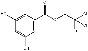 3,5-DIHYDROXYBENZOIC ACID 2,2,2-TRICHLOROETHYL ESTER Structure