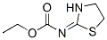 Carbamic  acid,  2-thiazolidinylidene-,  ethyl  ester  (9CI) Struktur