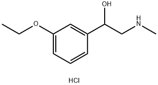 1-(3-ETHOXY-PHENYL)-2-METHYLAMINO-ETHANOL Struktur