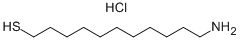 11-AMINO-1-UNDECANETHIOL Structure