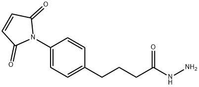 4-(4-N-马来酰亚胺基苯基)-丁酰肼三氟醋酸盐,143379-89-9,结构式