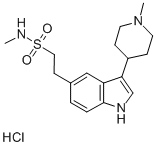 ナラトリプタン塩酸塩 化学構造式