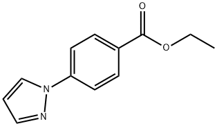 4-(1-吡唑基)苯甲酸乙酯, 143426-47-5, 结构式