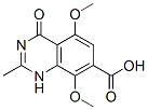 7-Quinazolinecarboxylic  acid,  1,4-dihydro-5,8-dimethoxy-2-methyl-4-oxo-  (9CI)|