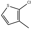 2-クロロ-3-メチルチオフェン 化学構造式