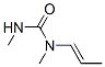 Urea, N,N-dimethyl-N-1-propenyl-, (E)- (9CI) 结构式