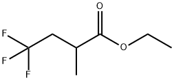 Ethyl 2-methyl-4,4,4-trifluorobutyrate Struktur