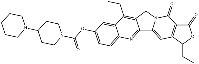 伊立替康五元内酯杂质, 143490-53-3, 结构式